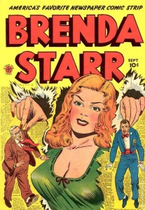 Brenda Starr, criada em 1940 por Delia Messick – repórter que discutia sua posição enquanto mulher em seu universo de trabalho (Foto: Reprodução)