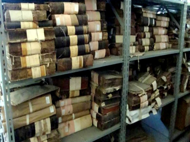 A coleção M-18, que reúne quatro mil livros do século XVIII e que, apesar de ter sido doada à Biblioteca Nacional em 1910, até hoje não está disponível para consulta pelo público - Alessandro Lo-Bianco / O Globo