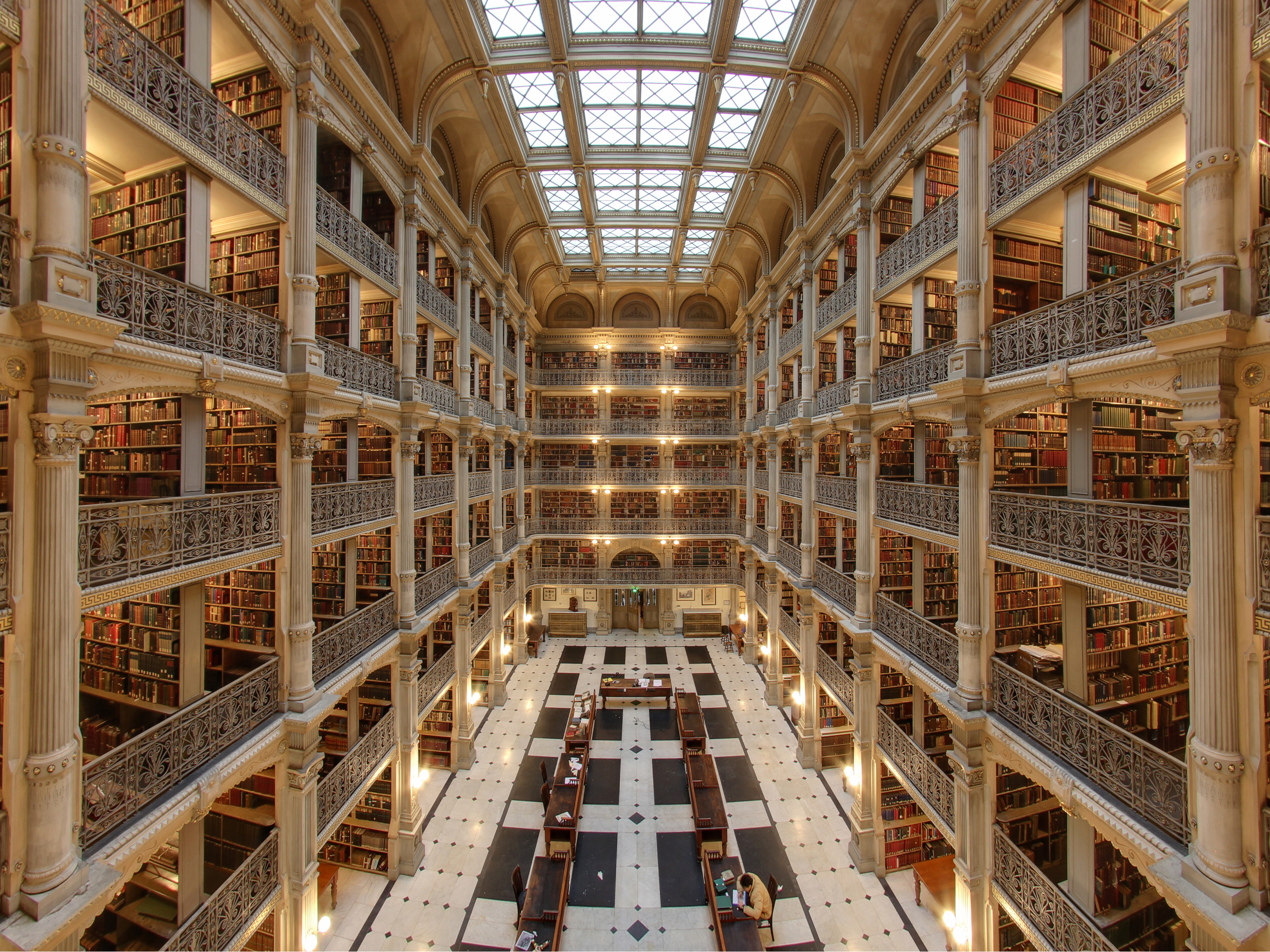 Biblioteca George Peabody (Baltimore, Estados Unidos)