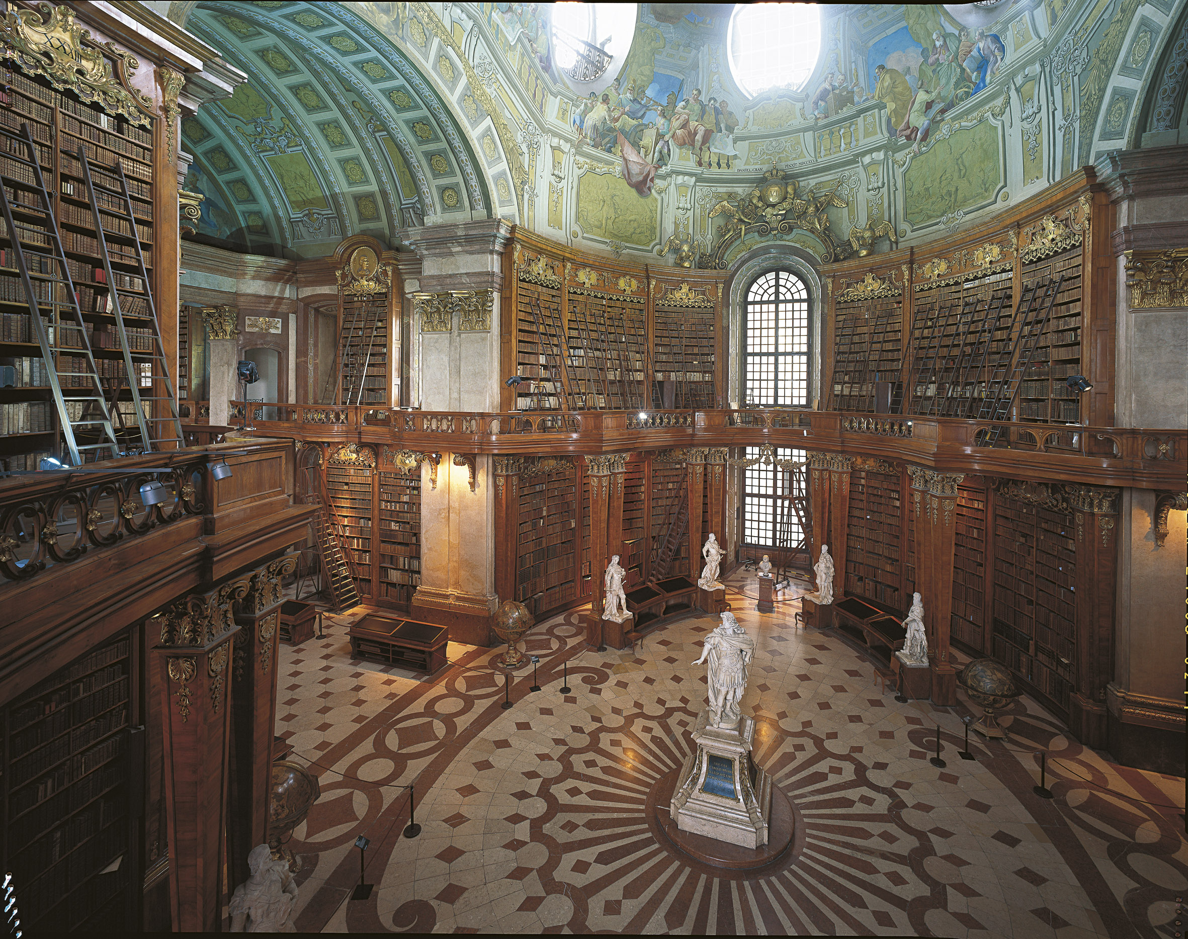 Biblioteca Nacional da Áustria (Viena, Áustria)