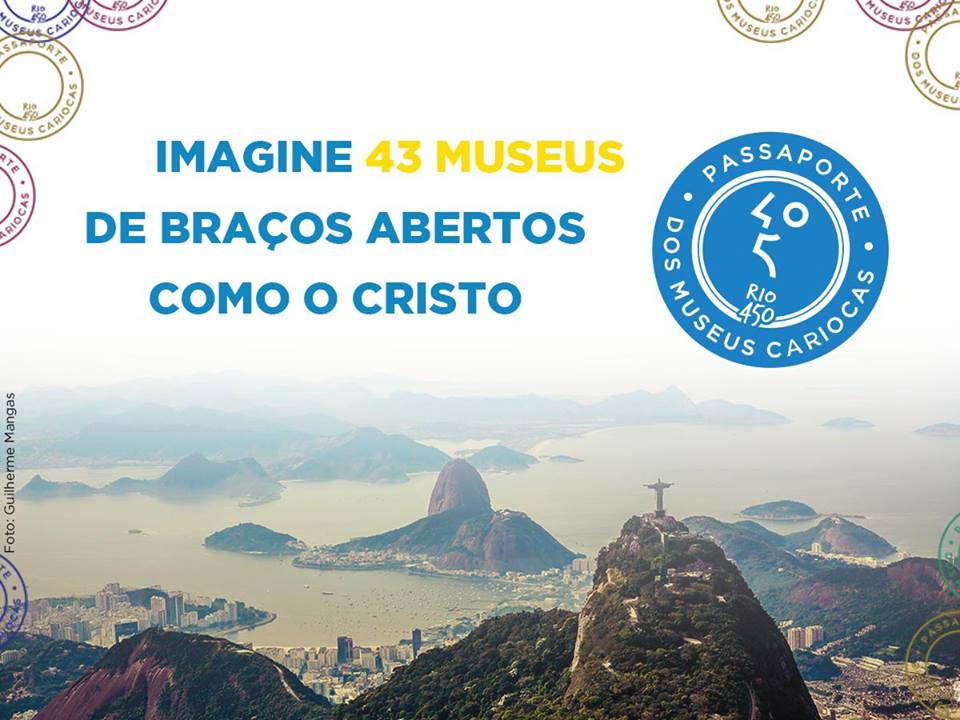 Passaporte dos Museus Cariocas. Imagem: divulgação.