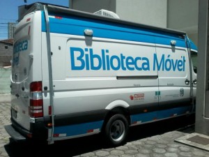 Proxima parada da biblioteca móvel será em Cariacica, nesta terça-feira (12) (Foto: Assessoria/Secult)