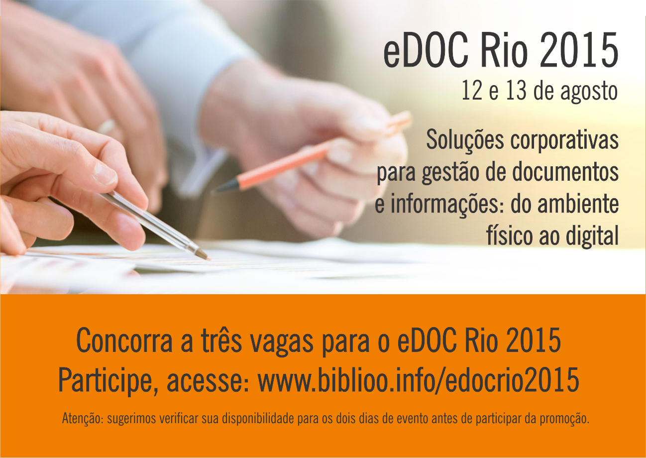 Promoção eDOC Rio 2015