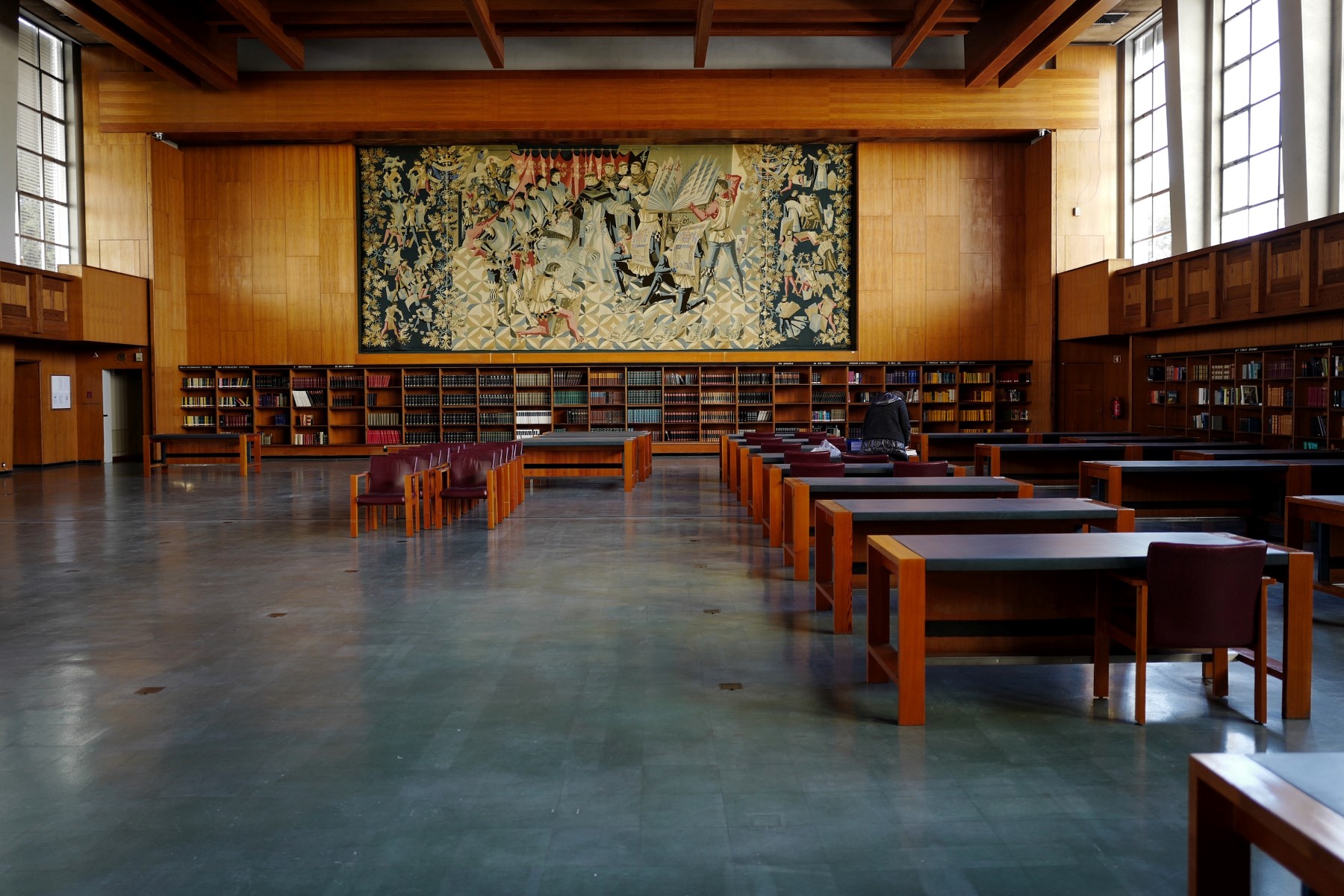 Sala de Leitura, Biblioteca Nacional, Lisboa. Foto: publico.pt.