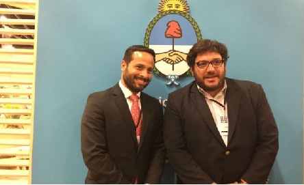 Marcelo Calero e Pablo Avelluto. Ministros da Cultura do Brasil e da Colômbia, respectivamente
